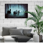 Horses in the Forest - Poster