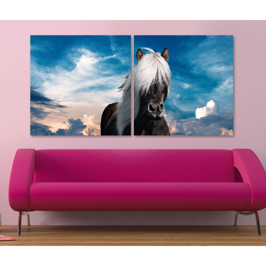 Icelandic Horse - Poster in Two Pieces