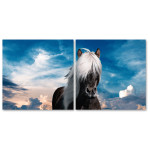 Icelandic Horse - Poster in Two Pieces