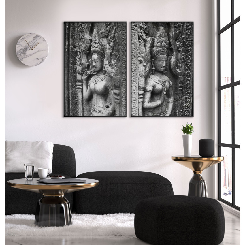 Kingdom Sculptures - Two Piece Poster