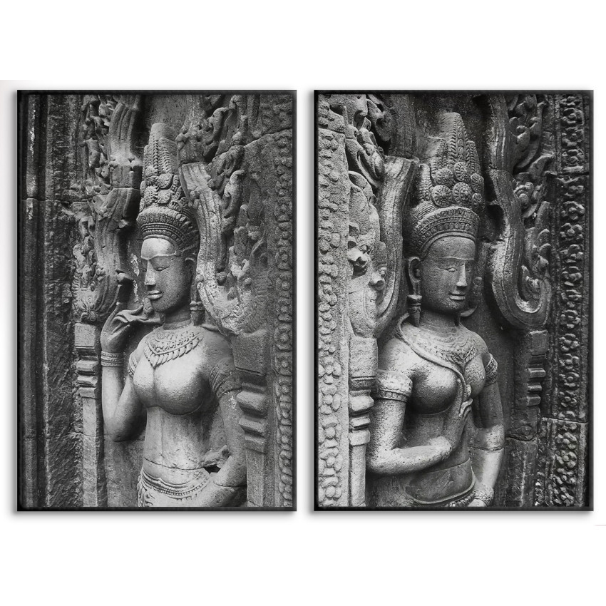 Kingdom Sculptures - Two Piece Poster