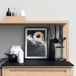 Kitchen poster 50x70cm baking with love