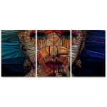 Dam Skapad av Glas - Poster i Tre delar