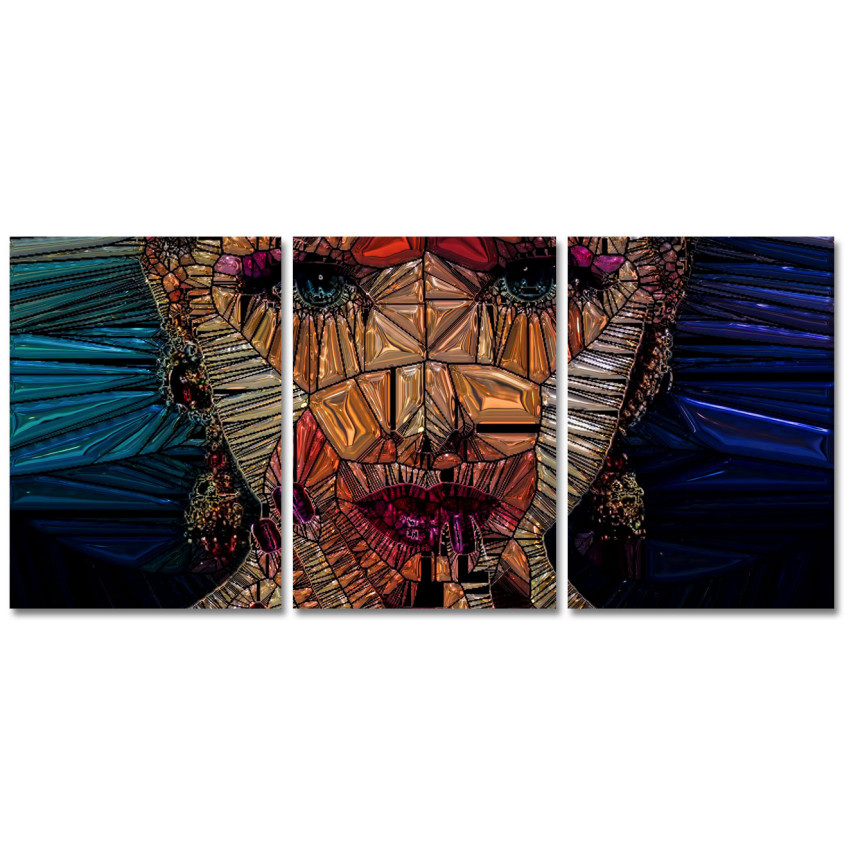 Dam Skapad av Glas - Poster i Tre delar