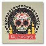 Los Muertos Skull - Big Poster