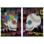 Los Muertos skulls - Poster two piece set