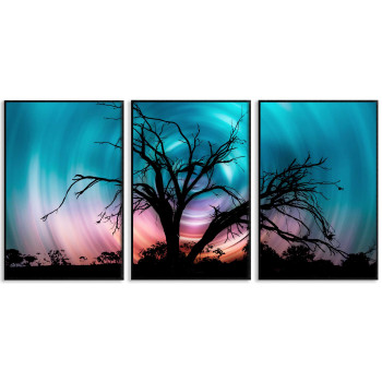 Magical nature 50x70cm x 3 three piece poster