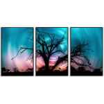 Magical nature 50x70cm x 3 three piece poster