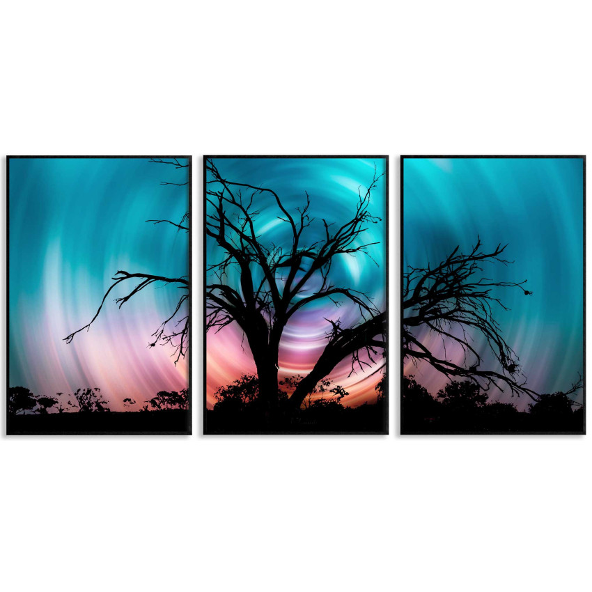 Magical nature 50x70cm x 3 three piece poster