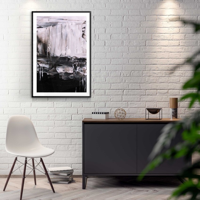 Abstrakt konst 50x70cm affisch