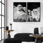 Mount Rushmore - Poster in two pieces