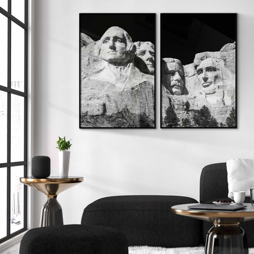 Mount Rushmore - Poster in two pieces