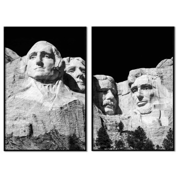 Mount Rushmore - Poster in two pieces