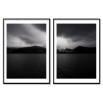 Mountains and Ocean - Two Piece Poster