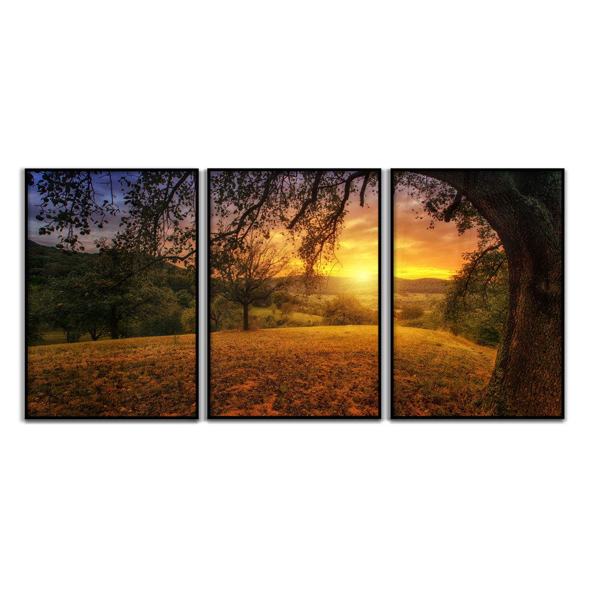 Naturescape - Beautiful Three Piece Poster