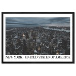Klassiskt Motiv av New York - Retro Poster Klassiskt Motiv av New York - Retro Poster