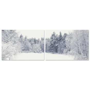 Nordic Winterscape - Poster in Two Pieces