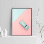 Old School Car - Simple Poster