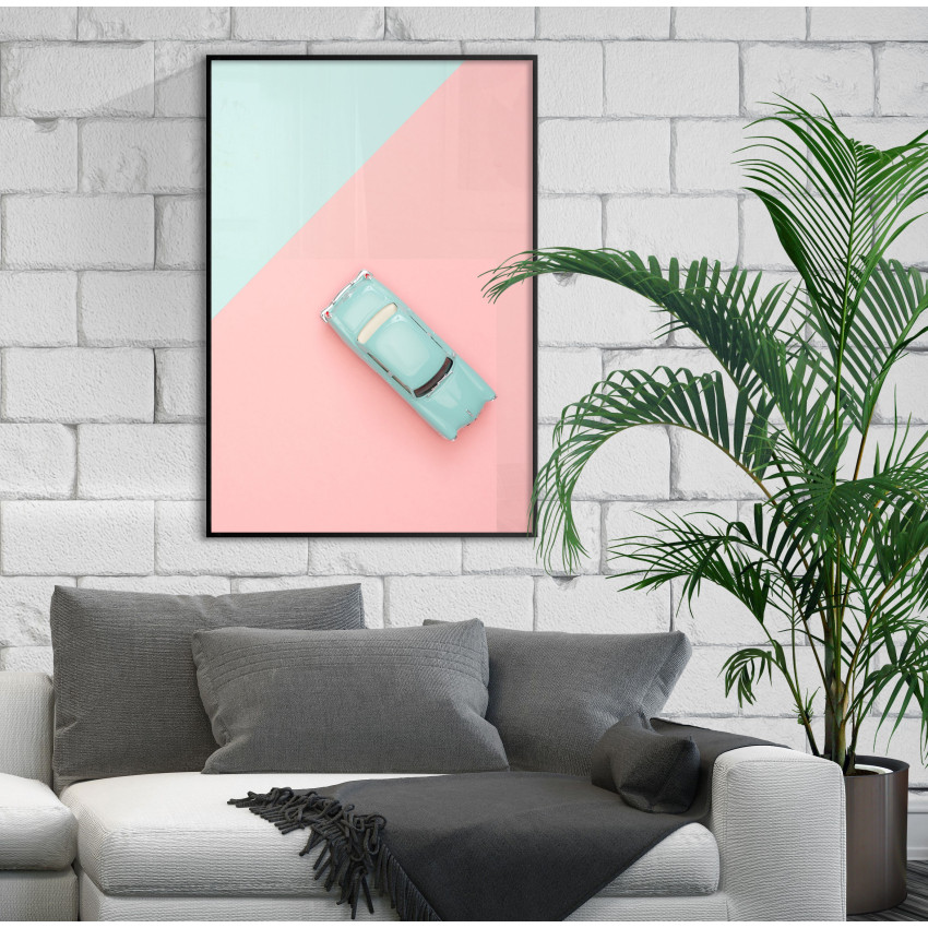 Old School Car - Simple Poster