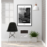 Oslo Norway - Simple Black and White Poster