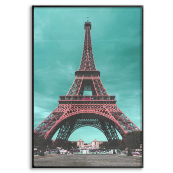 Paris - Simple Pink Poster