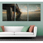 Pier by the Sea 61x91cm x 3  posters