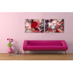 Pink Make-up Products - Big Poster in Two Pieces