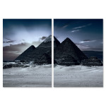 Pyramids in Egypt - Two Piece Poster