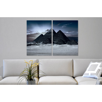 Pyramids in Egypt - Two Piece Poster