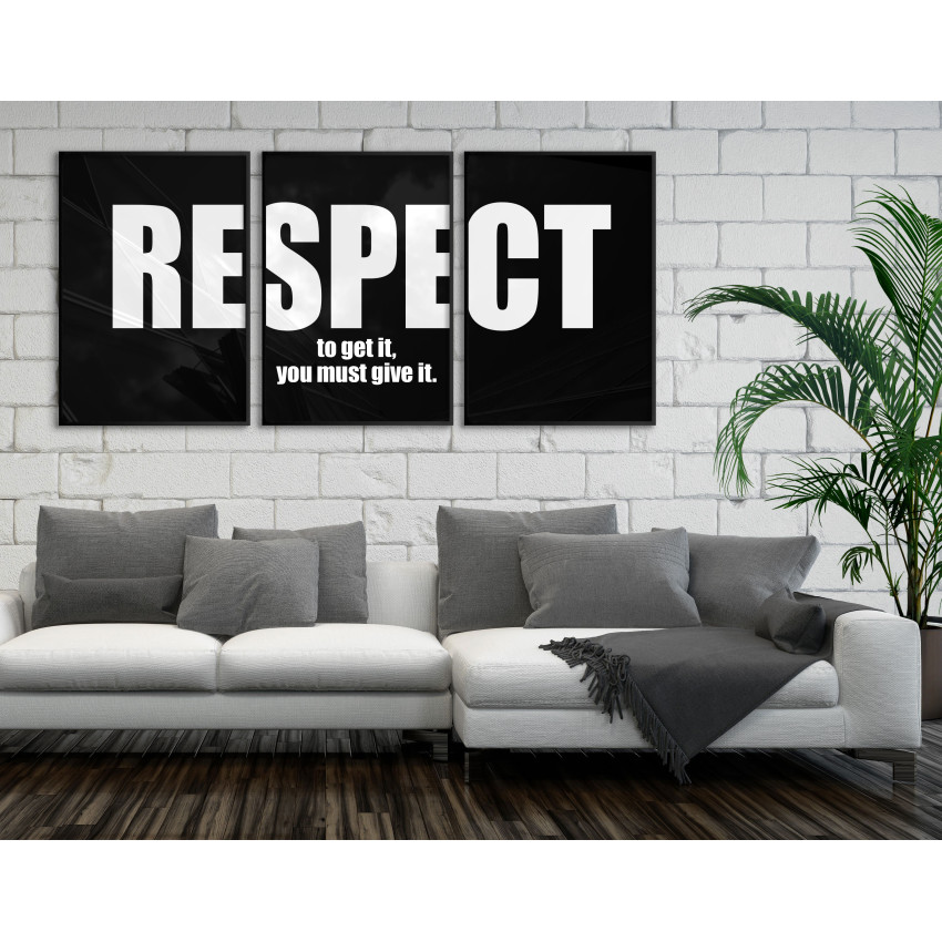 RESPECT - Three Piece Image