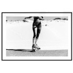 Retro skates 50x70cm fashion poster