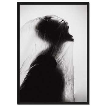 Scary Man Wrapped in Plastics - Poster