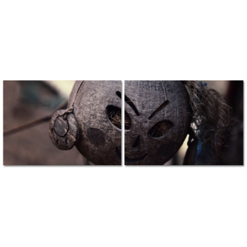 Scary Voodoo Doll - Poster in Two Pieces