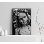 Statue Girl Angel - Simple Poster