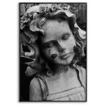 Statue Girl Angel - Simple Poster