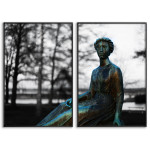 Statue of Frida in Vänersborg