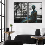 Statue of Frida in Vänersborg