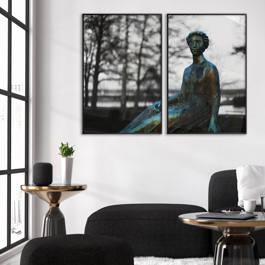 Statue of Frida in Vänersborg