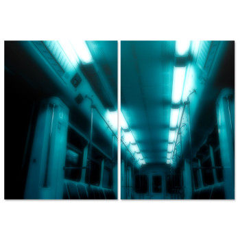 Subway Nightmare - Two Piece Poster