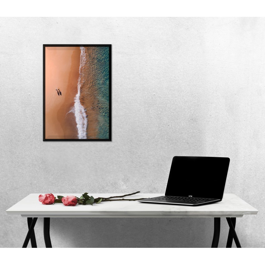 Surfare på en Beach - Tavla Surfare på en Beach - Tavla