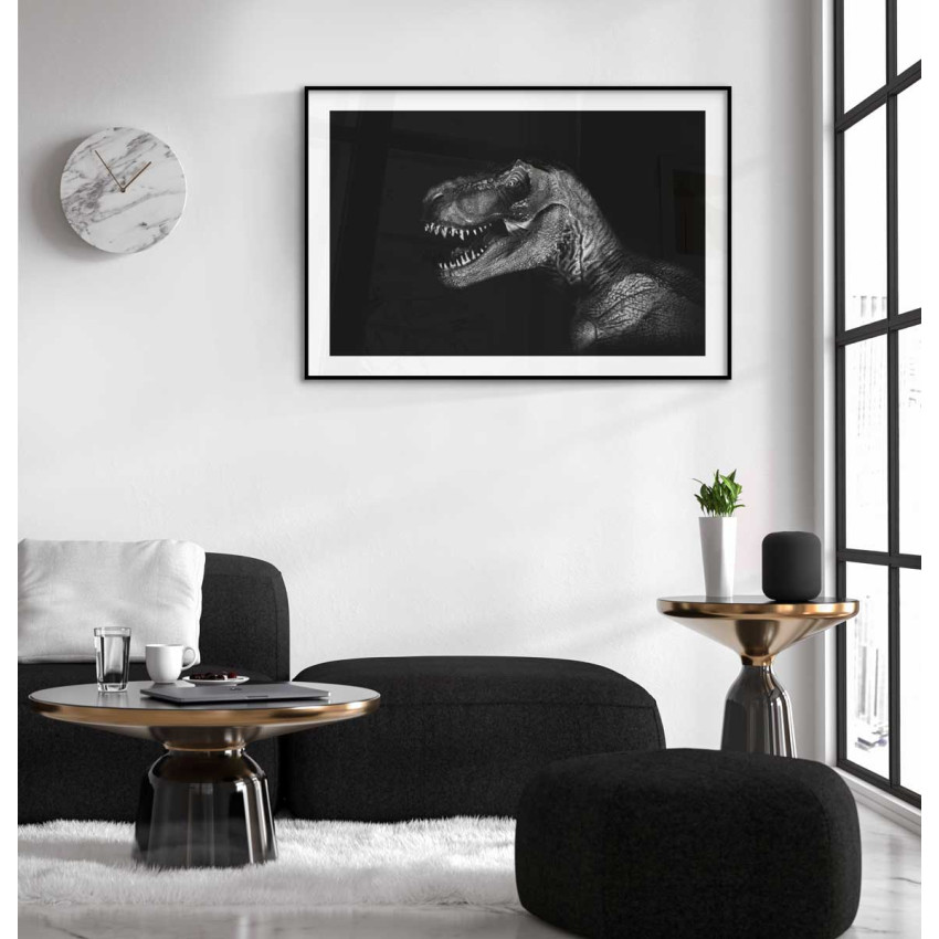 T-rex dinosaur - Portrait poster