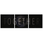 Together in the World - Poster in Three Pieces