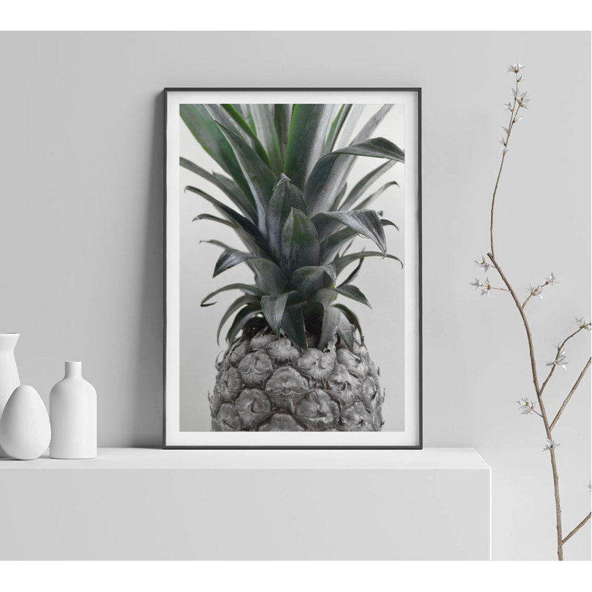 Trendy pineapple poster 40x50cm