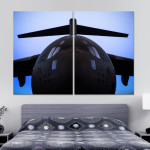 US Army Air Force Flygplan - Poster i Tv&aring; delar