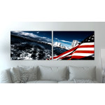 USA by the Water - Two Piece Poster