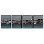 Venice - Poster in Four Pieces