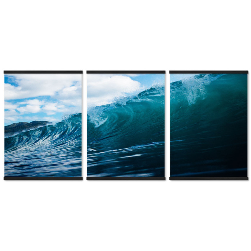Water - Poster in Three Pieces