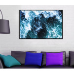 Waves by Sea - Simple Poster